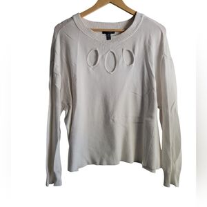 Modcloth Cream Sweater Top